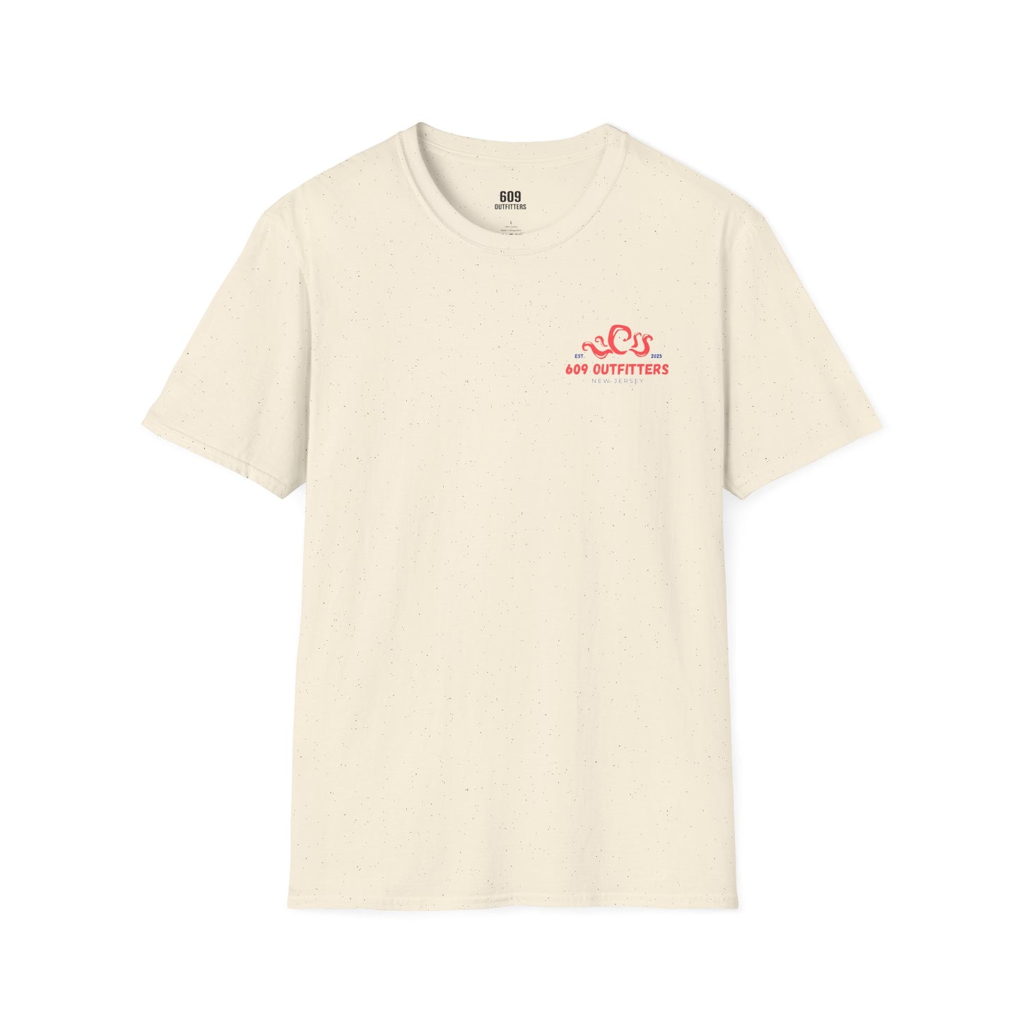Contemporary Tee | Mens Sea Creature Logo Beige