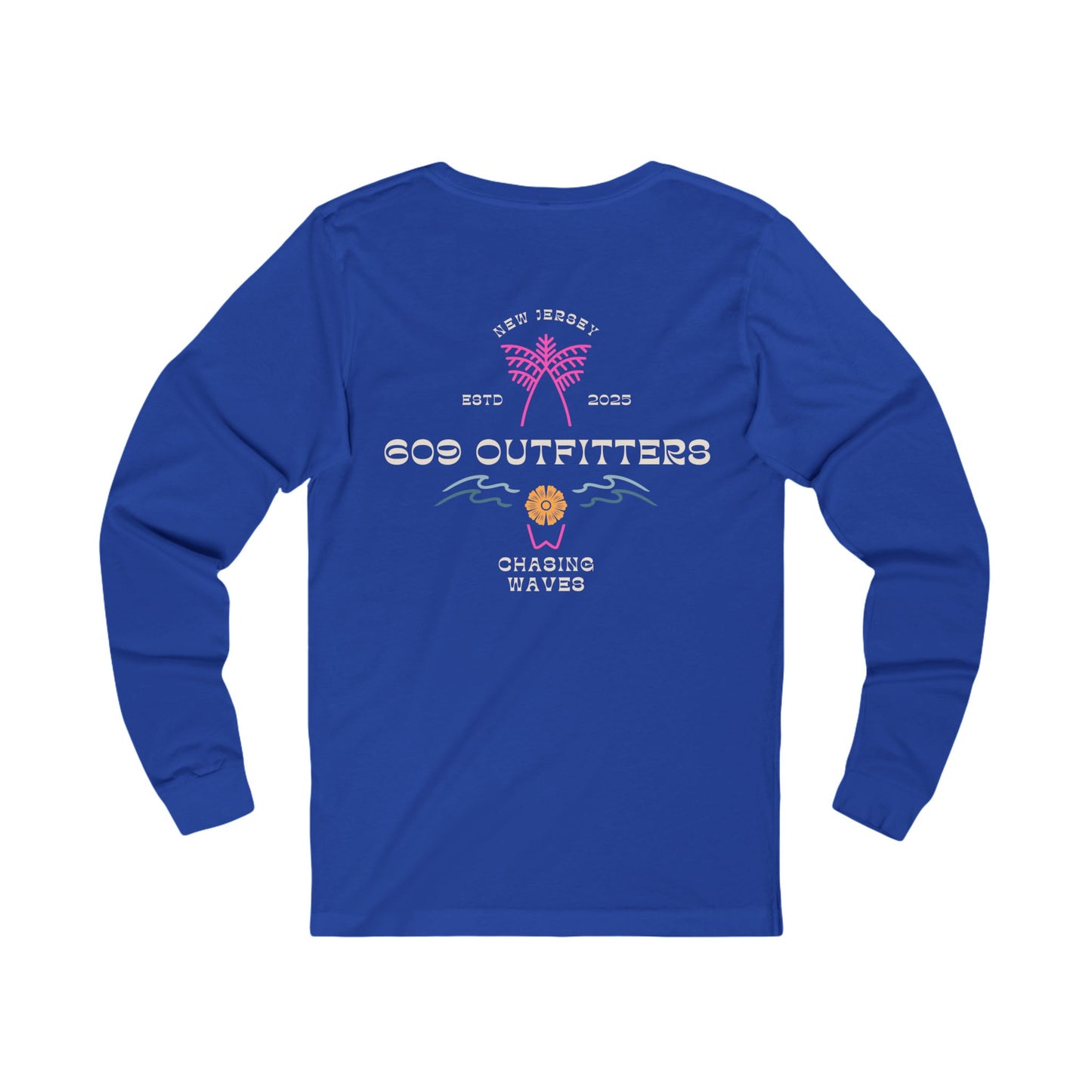Women's Long Sleeve Jersey Tee | Chasing Waves