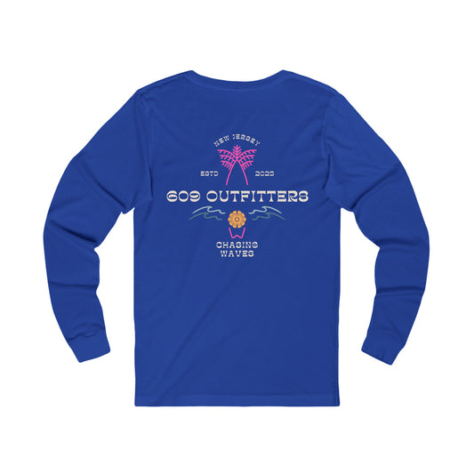 Women's Long Sleeve Jersey Tee | Chasing Waves