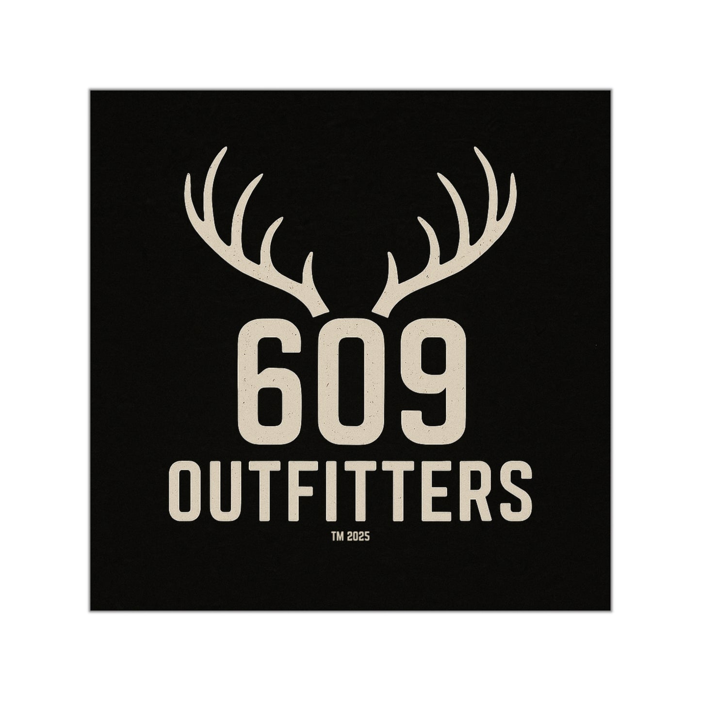 Classic Antler Logo | Vinyl Sticker