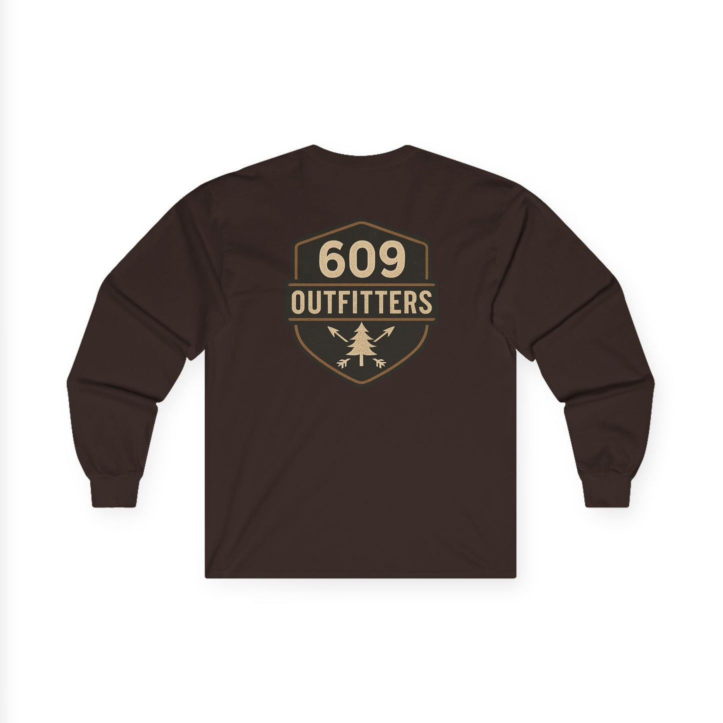 Men's Classic 609 Pines Badge Long Sleeve Tee
