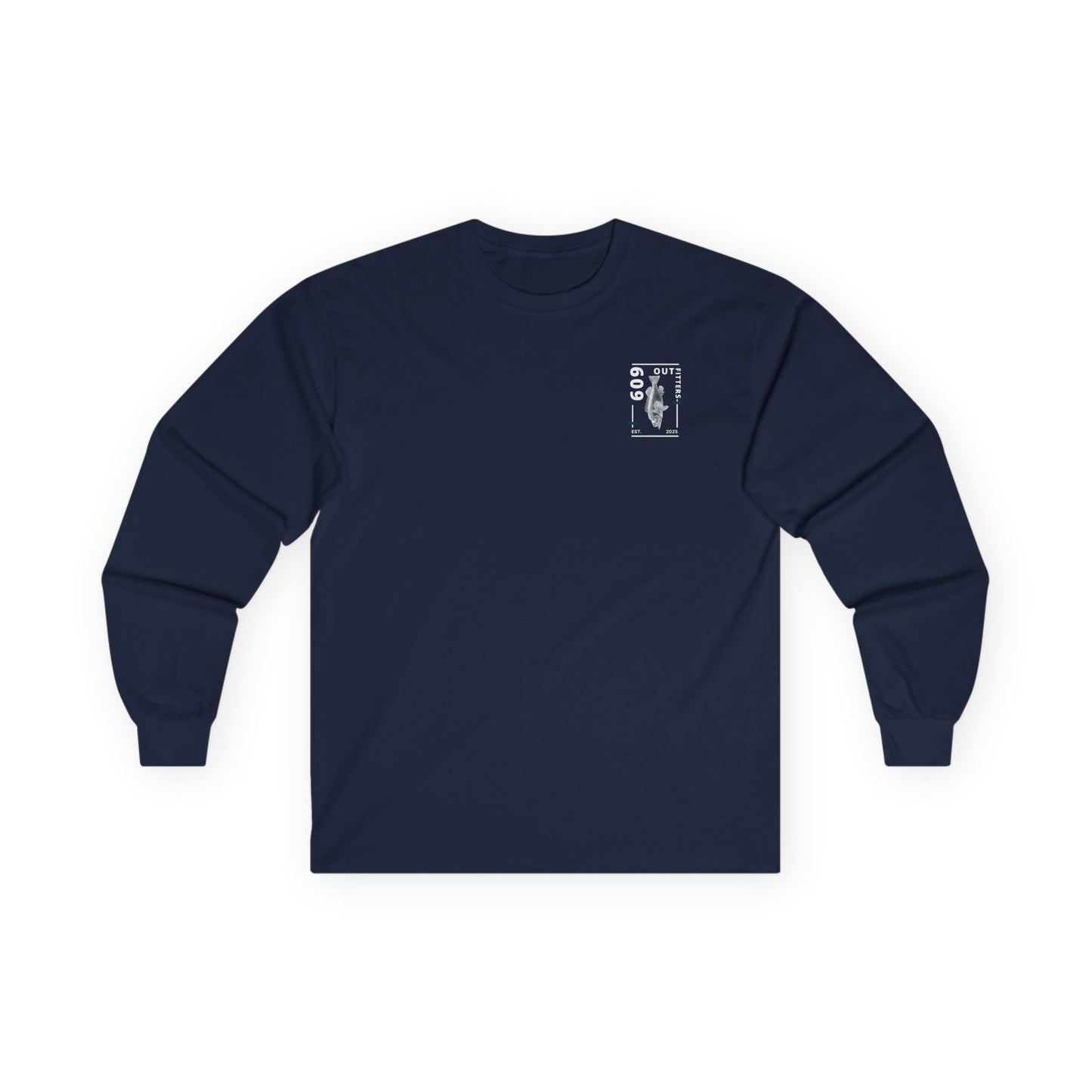 Men's Fish Stamp Long Sleeve Tee