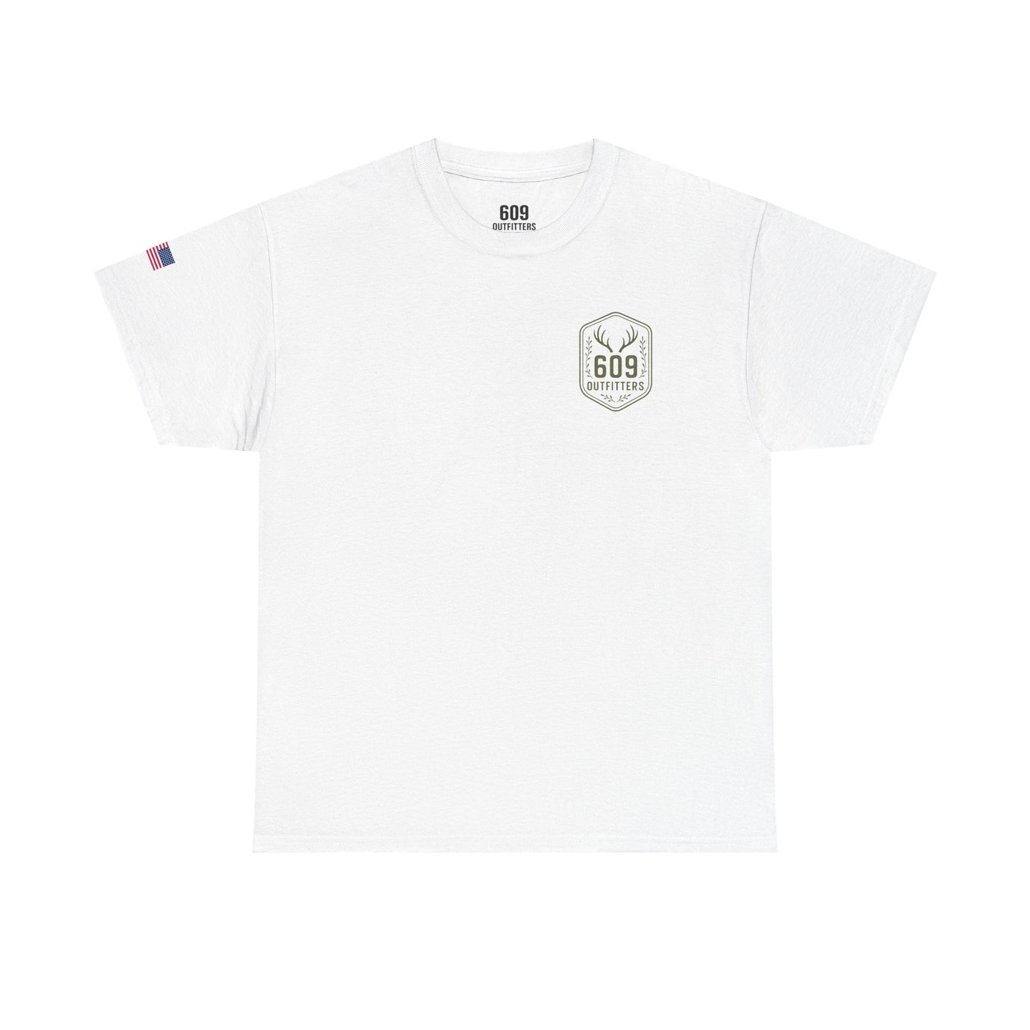 Women's Outdoor Adventure Tee | White Flower Badge