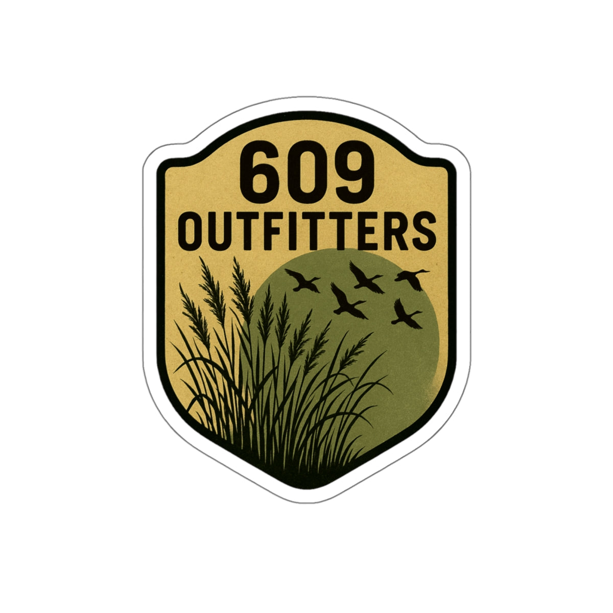 609 Waterfowl Badge | Vinyl Sticker