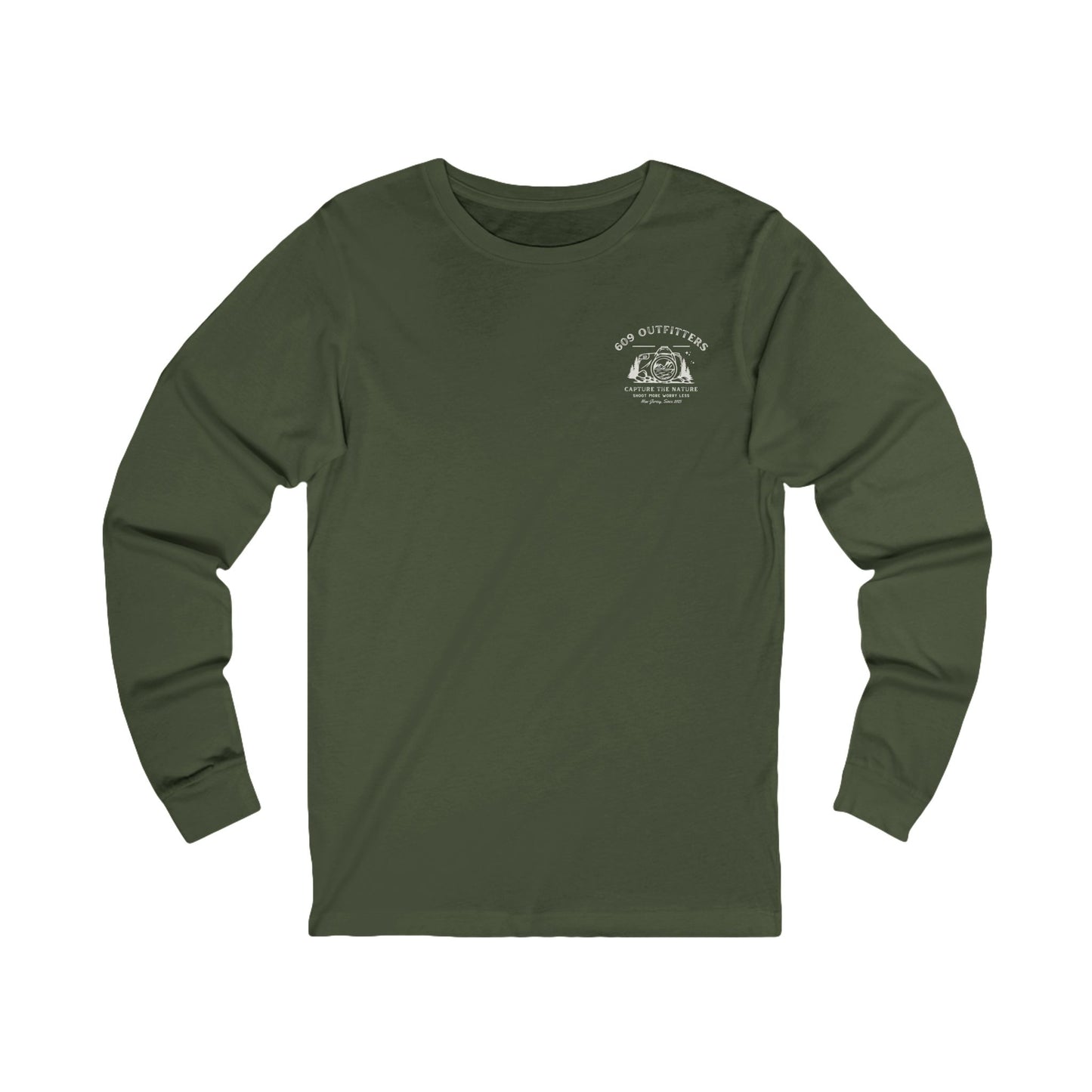 Women's Long Sleeve Jersey Tee | Shoot More Worry Less