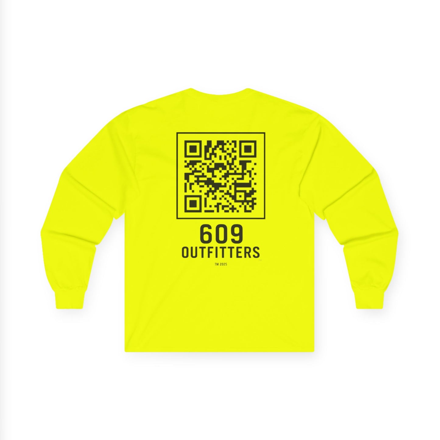 609 QR Code Long Sleeve Tee