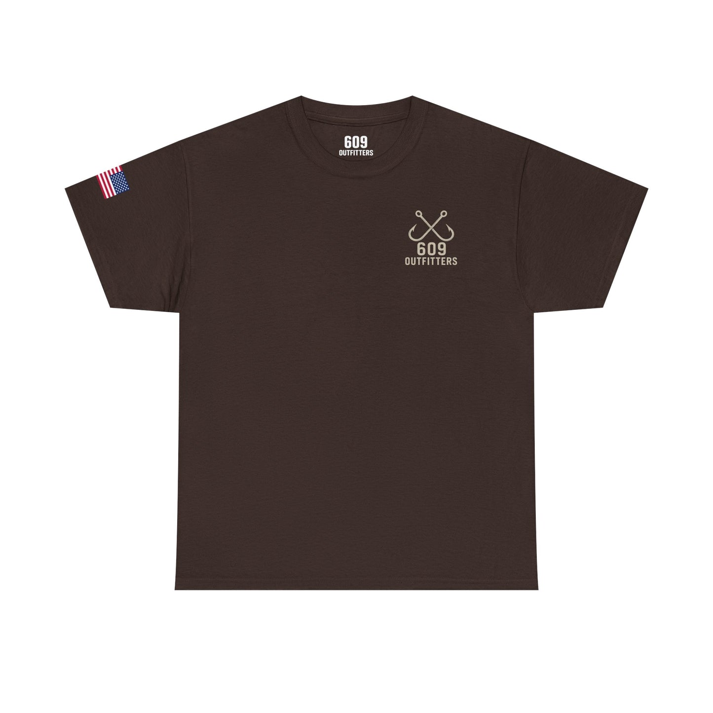Men's Outdoor Adventure Tee | Classic Double Hook Logo