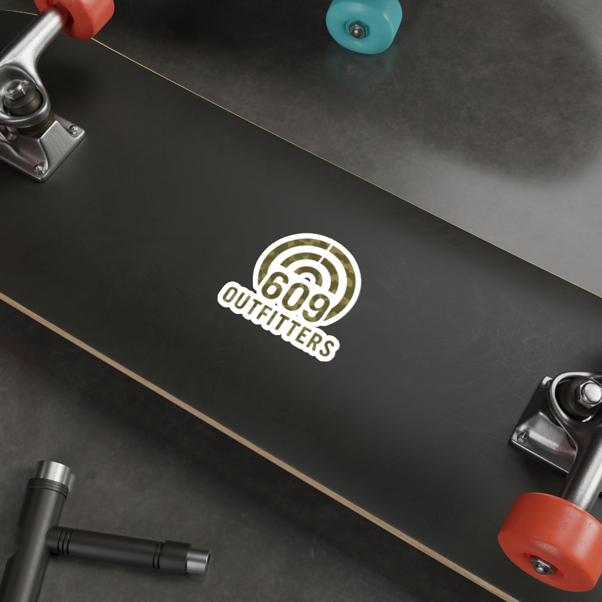 Camouflage Target | Vinyl Sticker