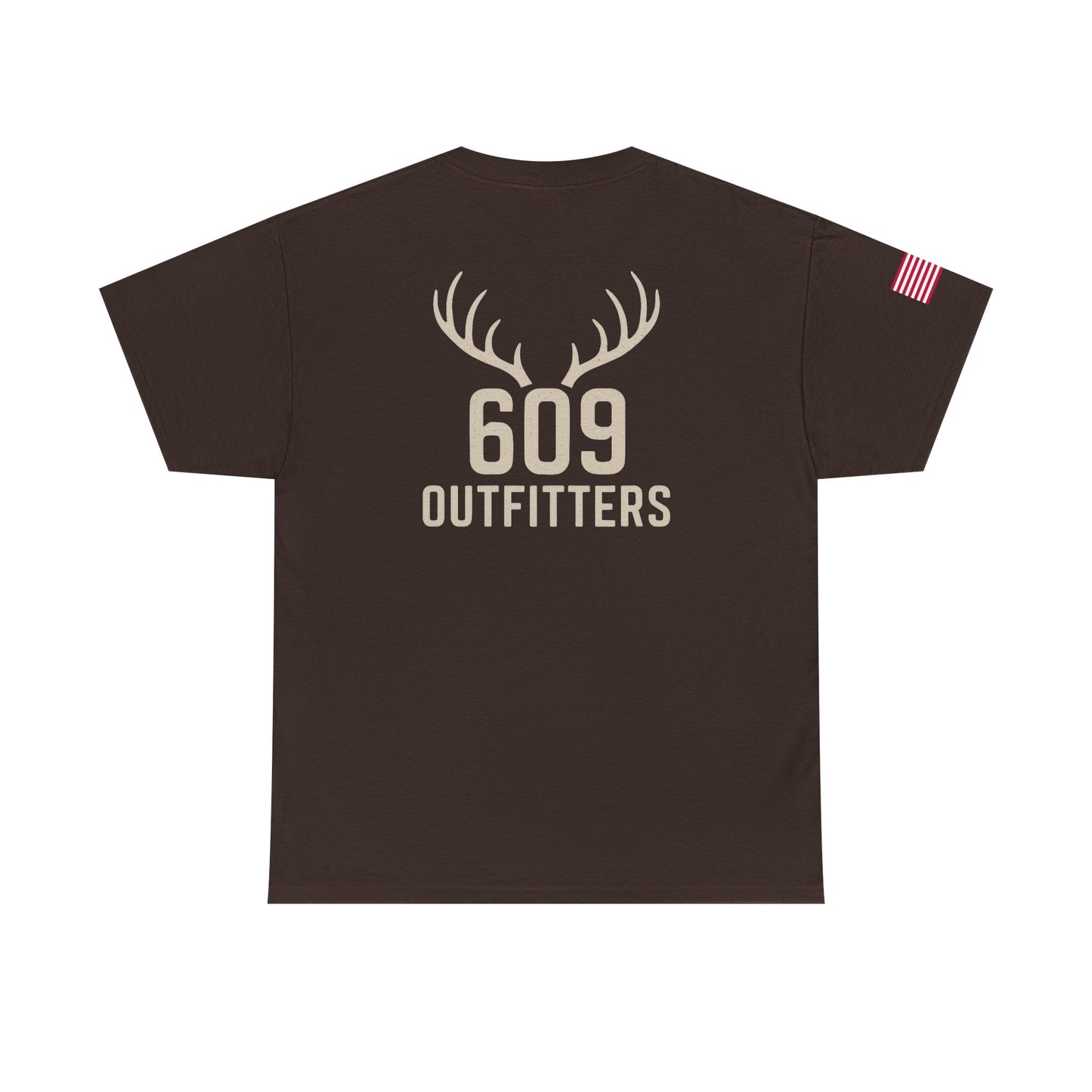 Men's Outdoor Adventure Tee | Classic 609 Antler Logo