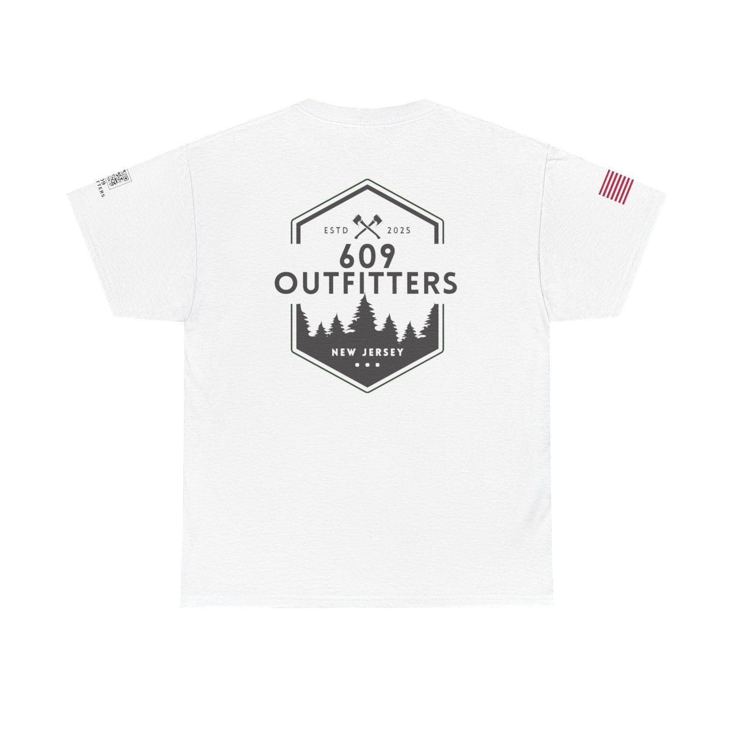 Men's Outdoor Adventure Tee | 609 Outfitters Pines Logo