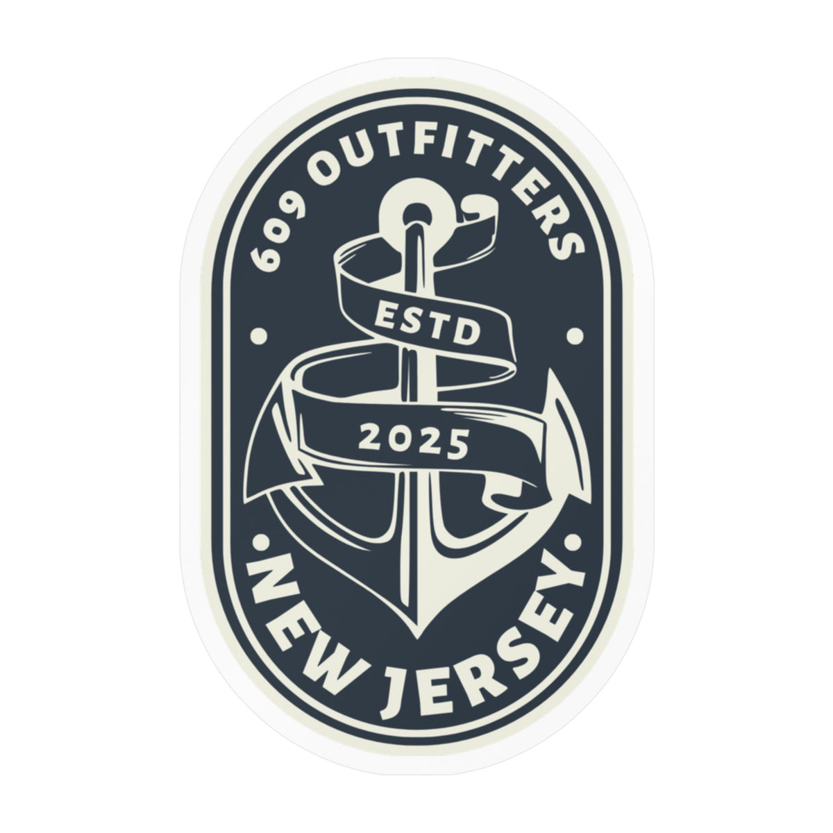 Classic Anchor Logo | Kiss-Cut Vinyl Decal Sticker