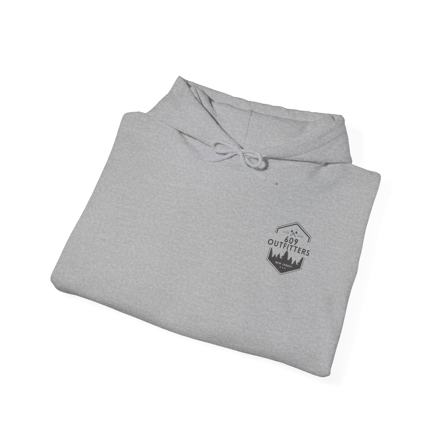 Limited Edition Outdoor Adventure Hoodie | 609 Pine Barrens Gray