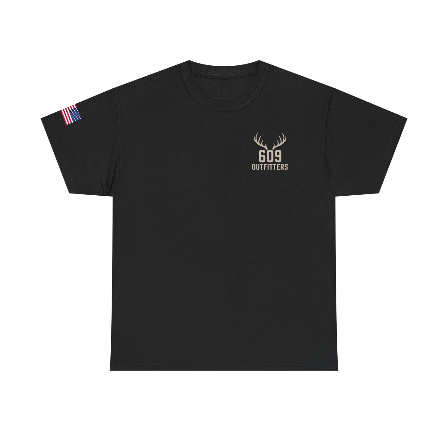 Men's Outdoor Adventure Tee | Classic 609 Antler Logo