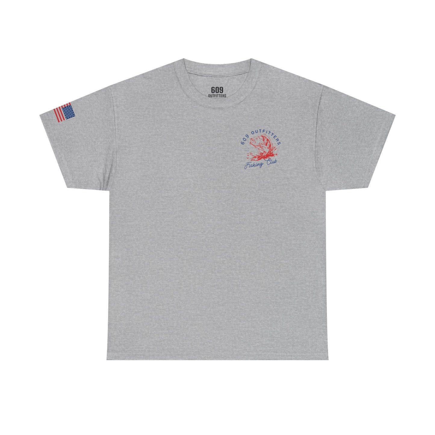 Men's Outdoor Adventure Tee | Fishing Club Gray