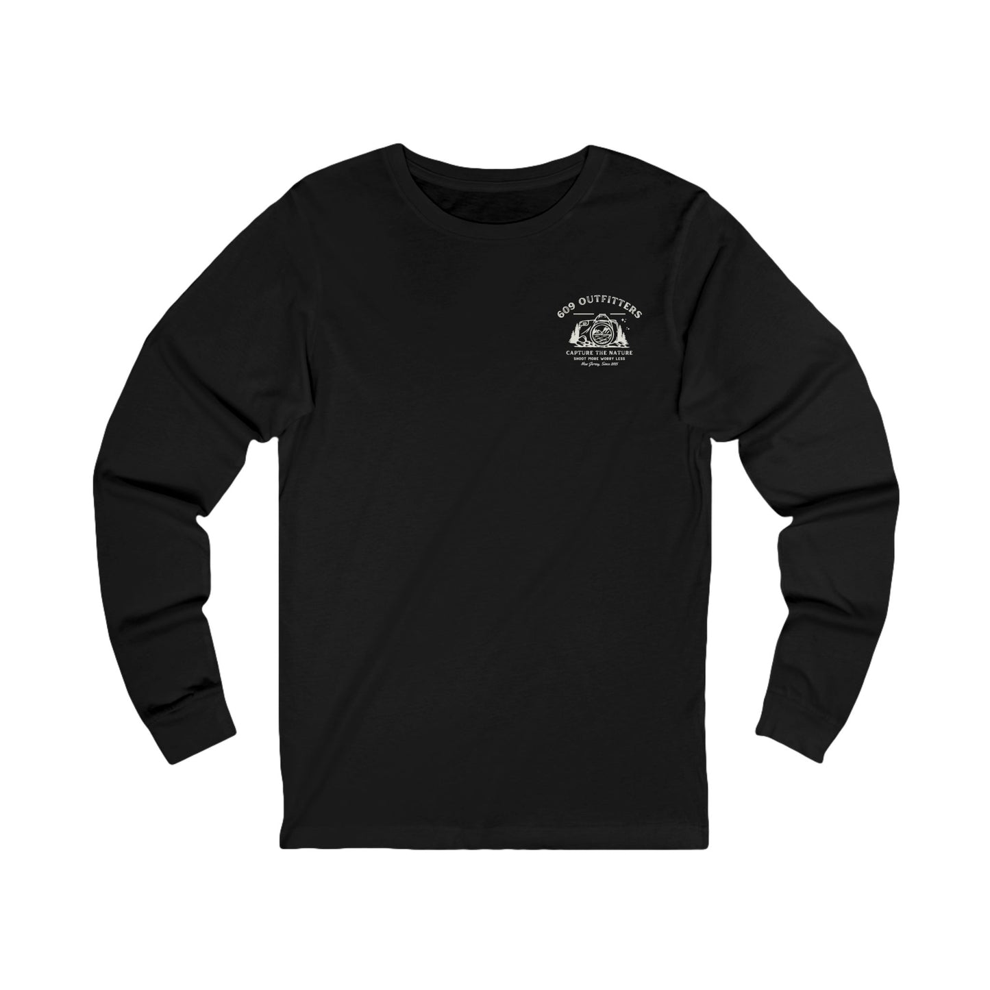 Women's Long Sleeve Jersey Tee | Shoot More Worry Less