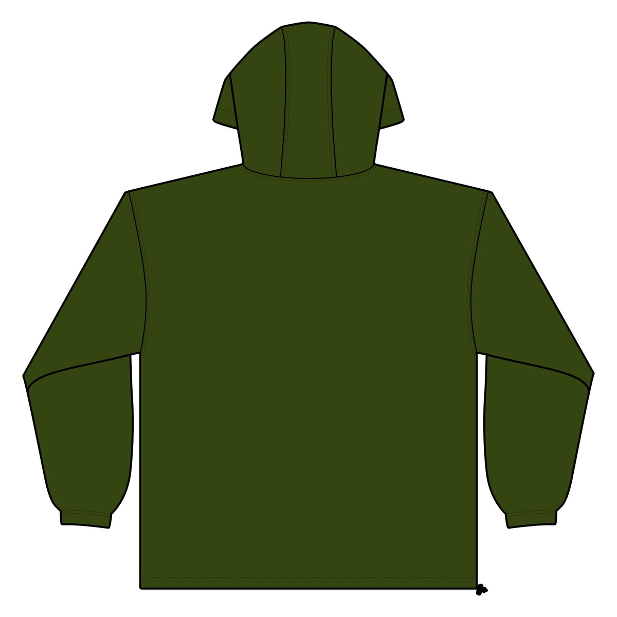 609 Outfitters Unisex Lightweight Quarter-Zip Windbreaker Pullover Jacket