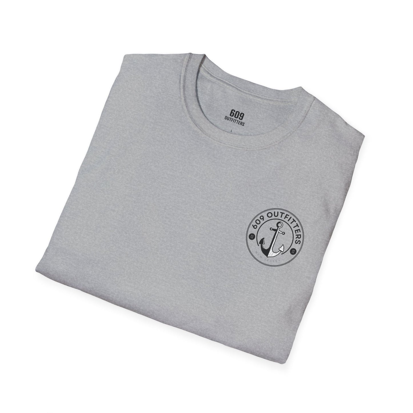 Contemporary Tee | Mens Anchorage Logo Gray