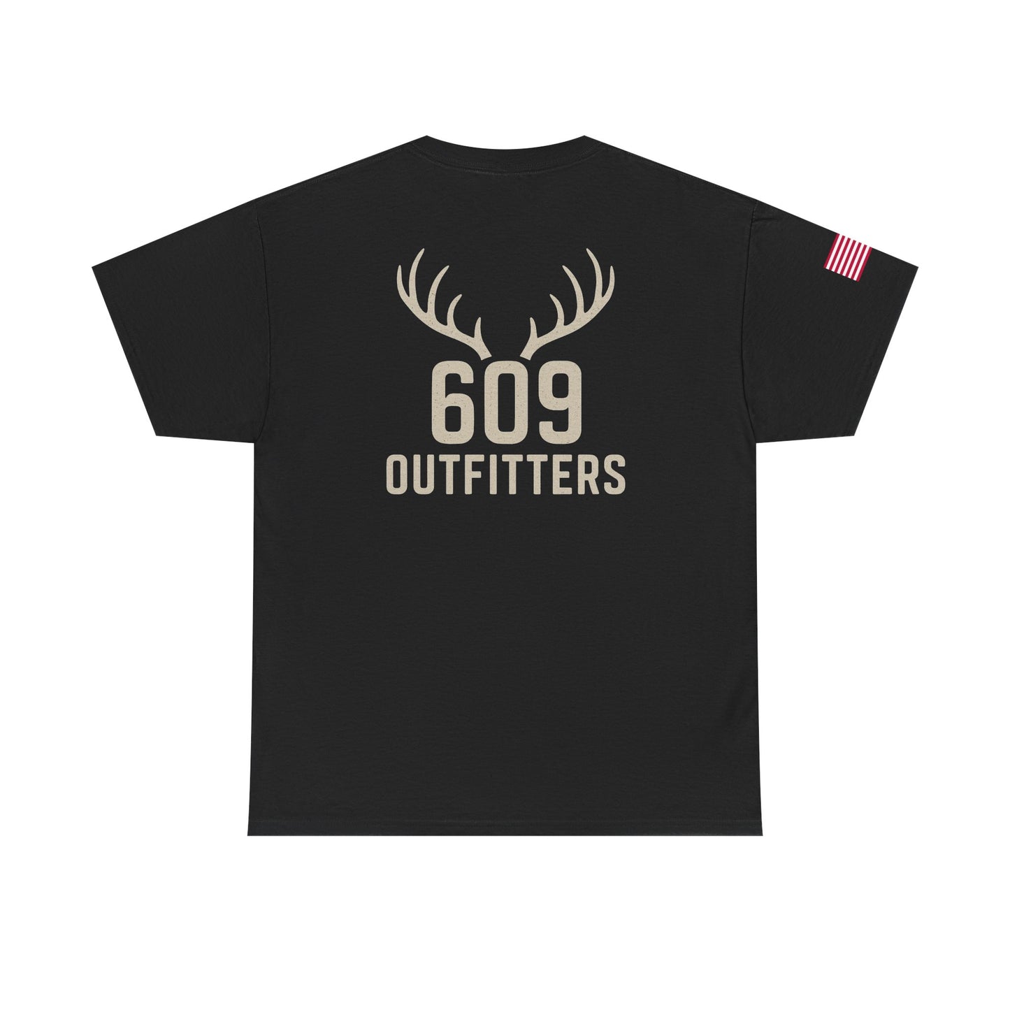 Men's Outdoor Adventure Tee | Classic 609 Antler Logo