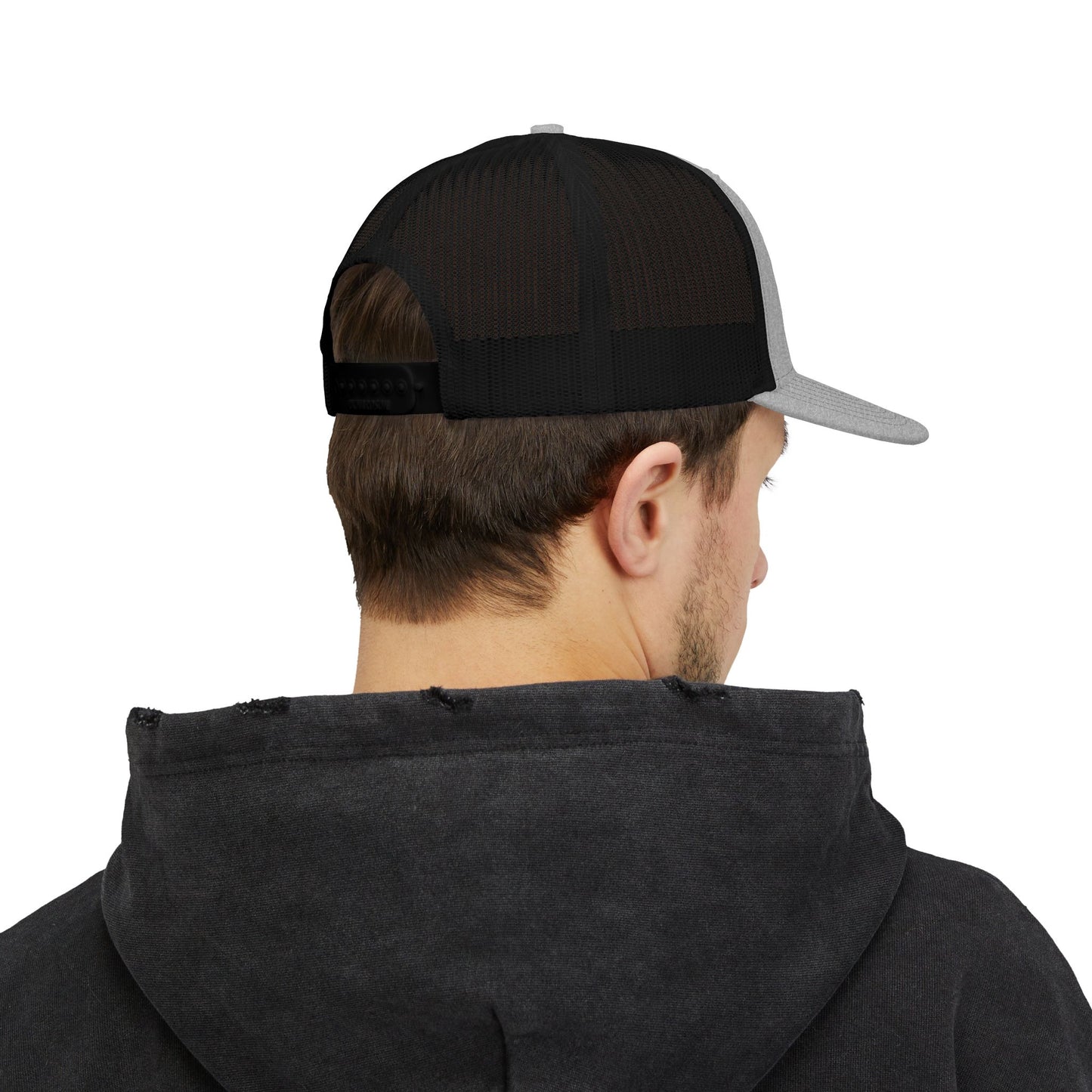 609 Outfitters Embroidered Logo Snapback Trucker Cap