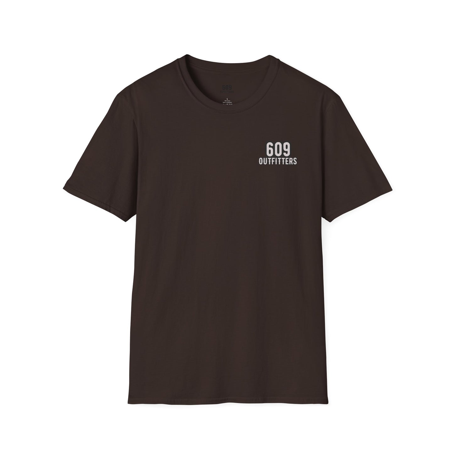 Contemporary Tee | Mens Surf Logo Chocolate