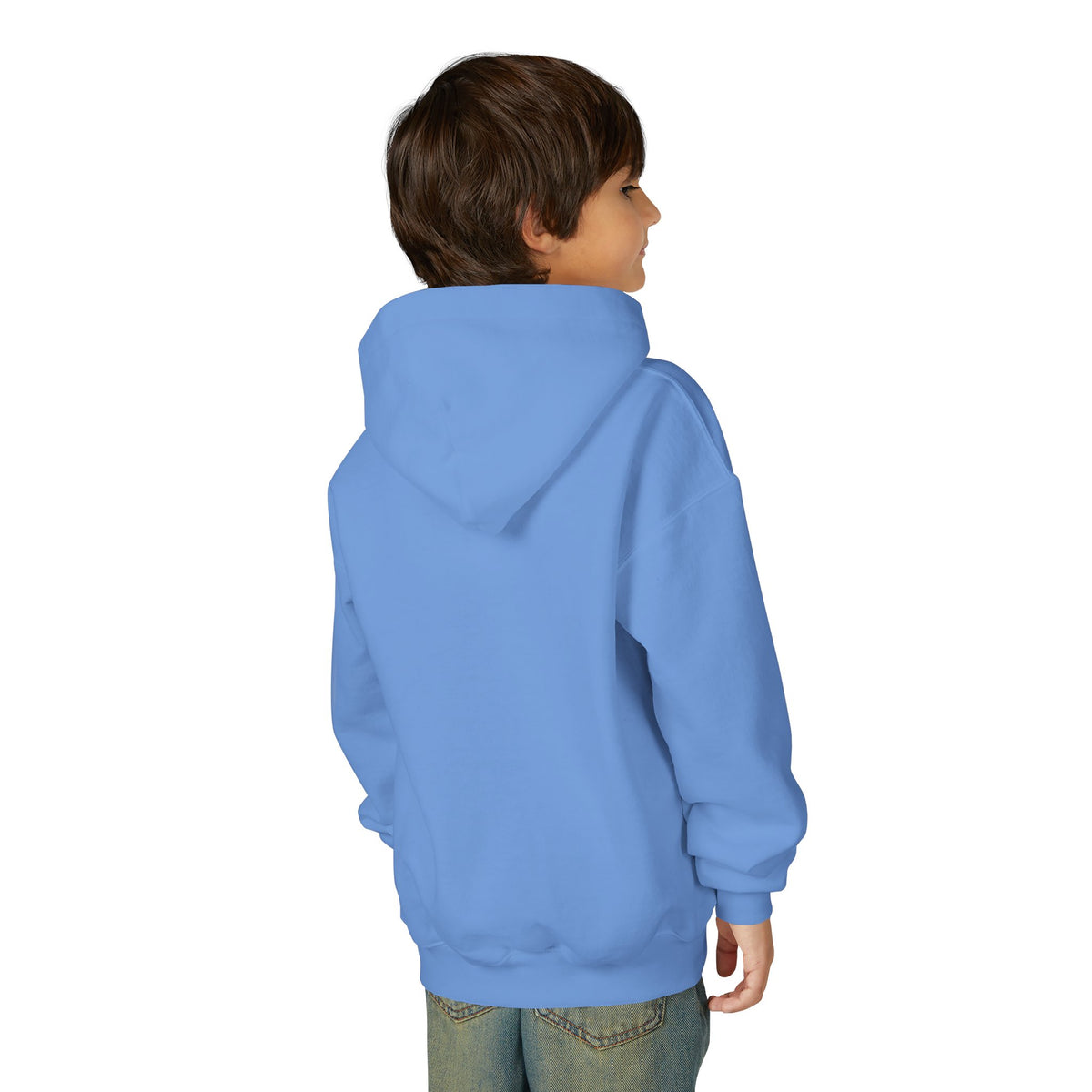 609 Outfitters Youth Heavy Blend Wave Logo Hooded Sweatshirt