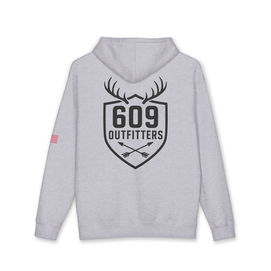 609 Outfitters Hunter Badge | Alpine Heavy Blend Pullover Gray Heather