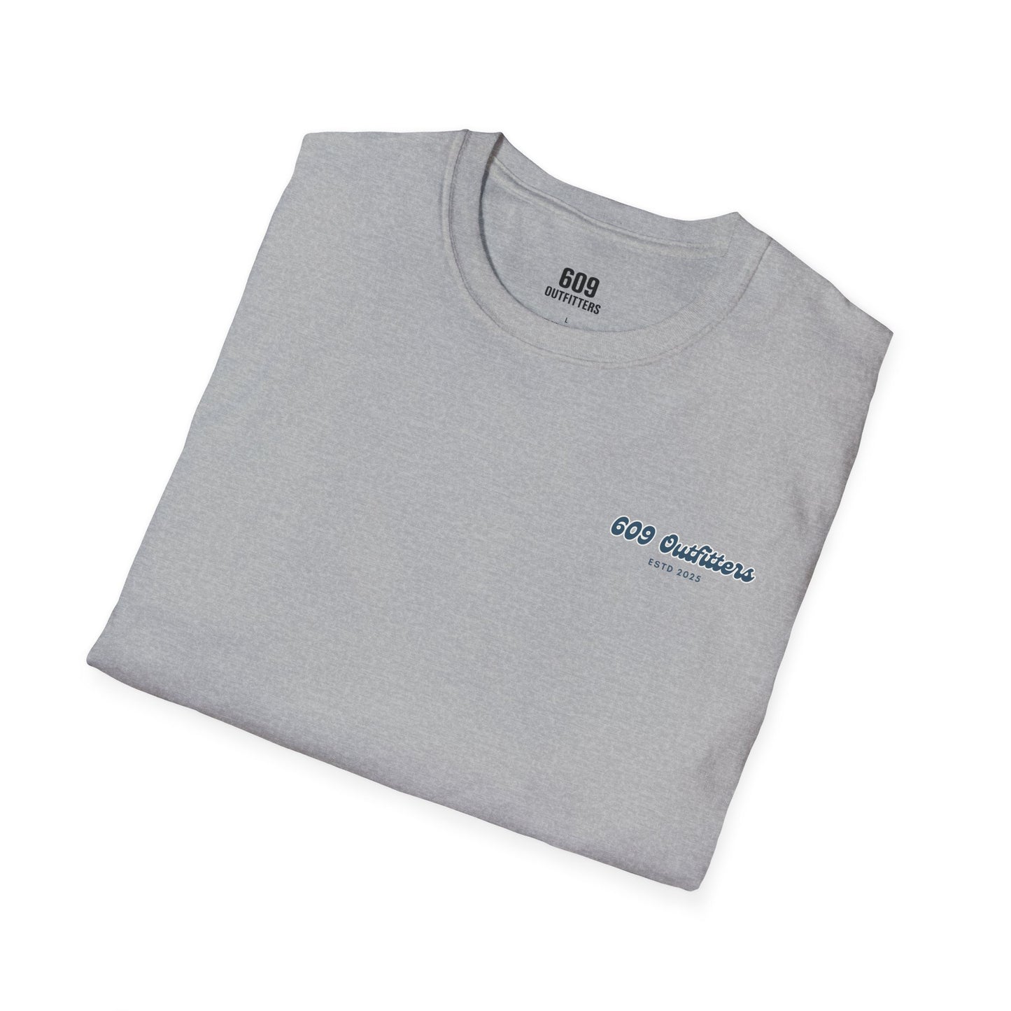 Contemporary Tee | Mens 609 Baiting Logo Gray