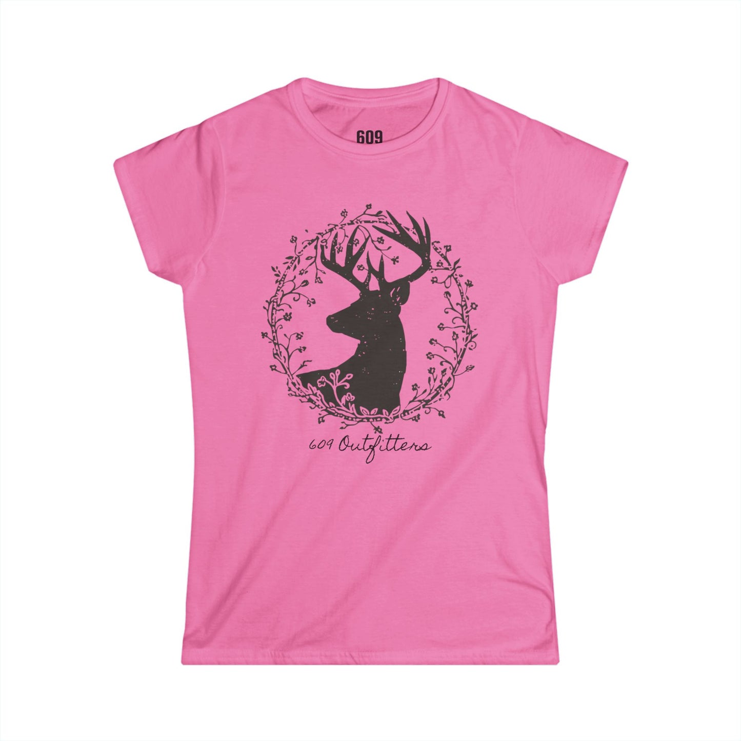 Women's Soft Tee | Antler Logo | Everyday Wear