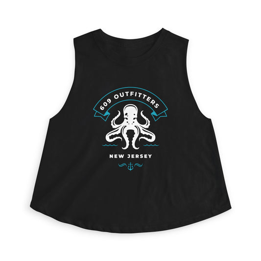 Women's 609 Outfitters Octopus Logo Crop Top
