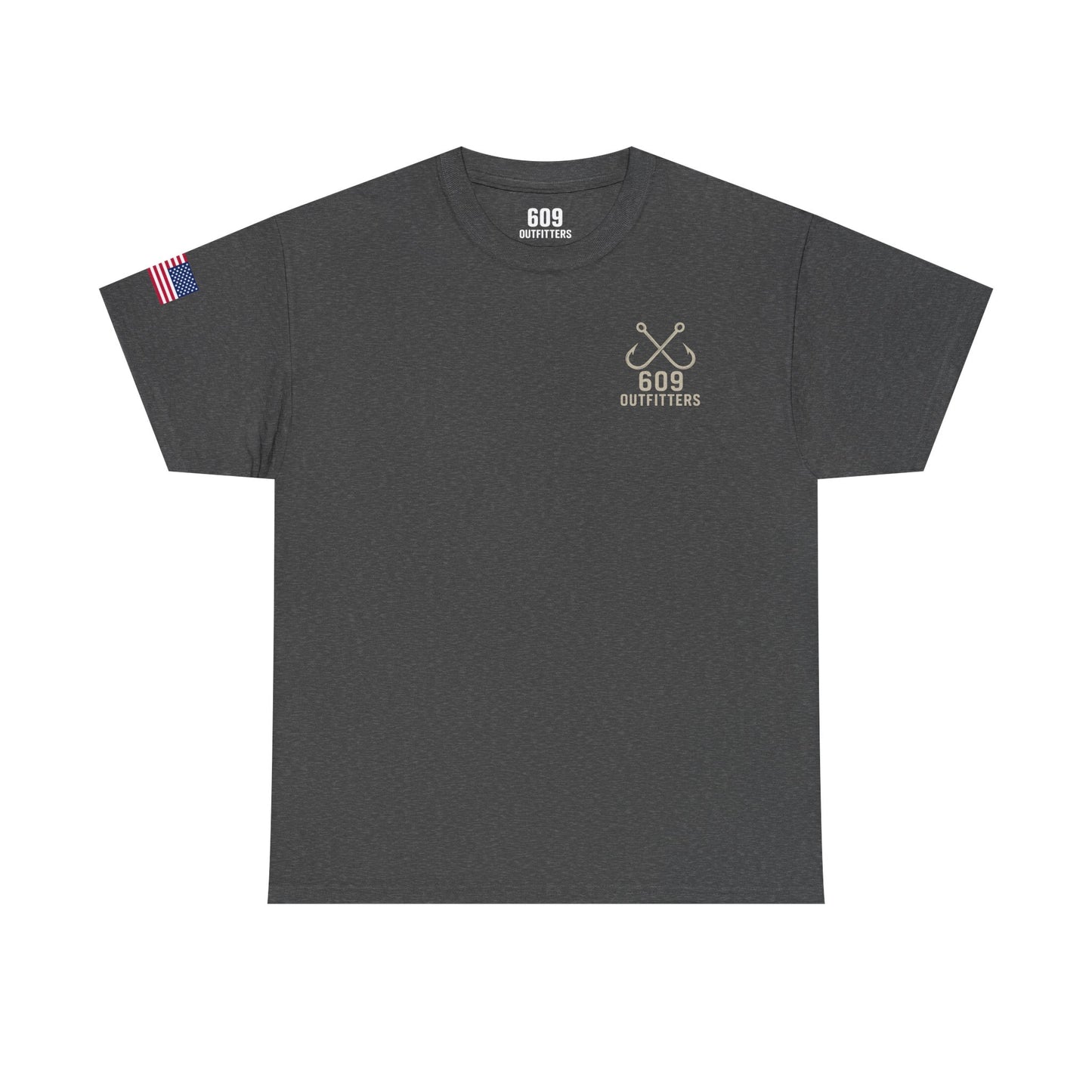 Men's Outdoor Adventure Tee | Classic Double Hook Logo