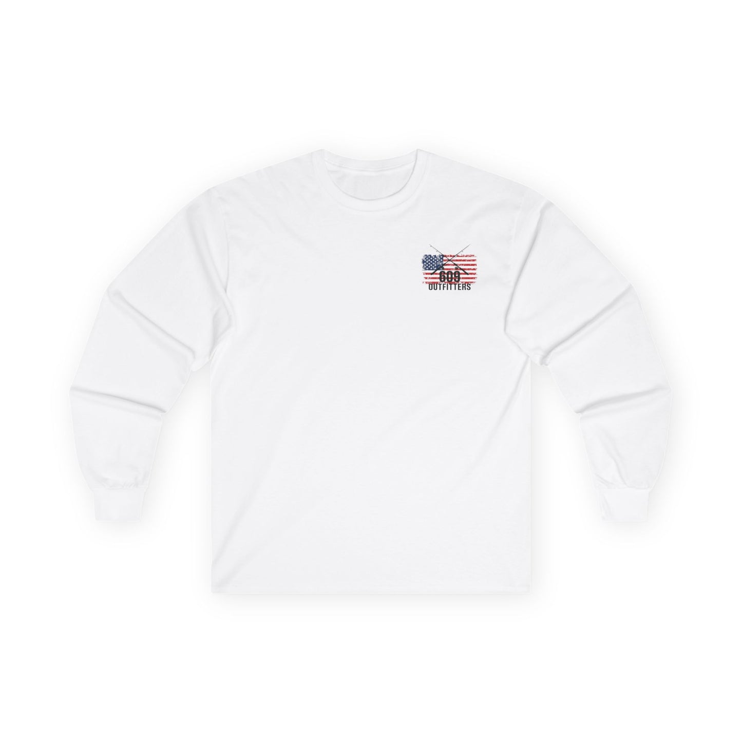 Men's Classic Fishing Logo Long Sleeve Tee