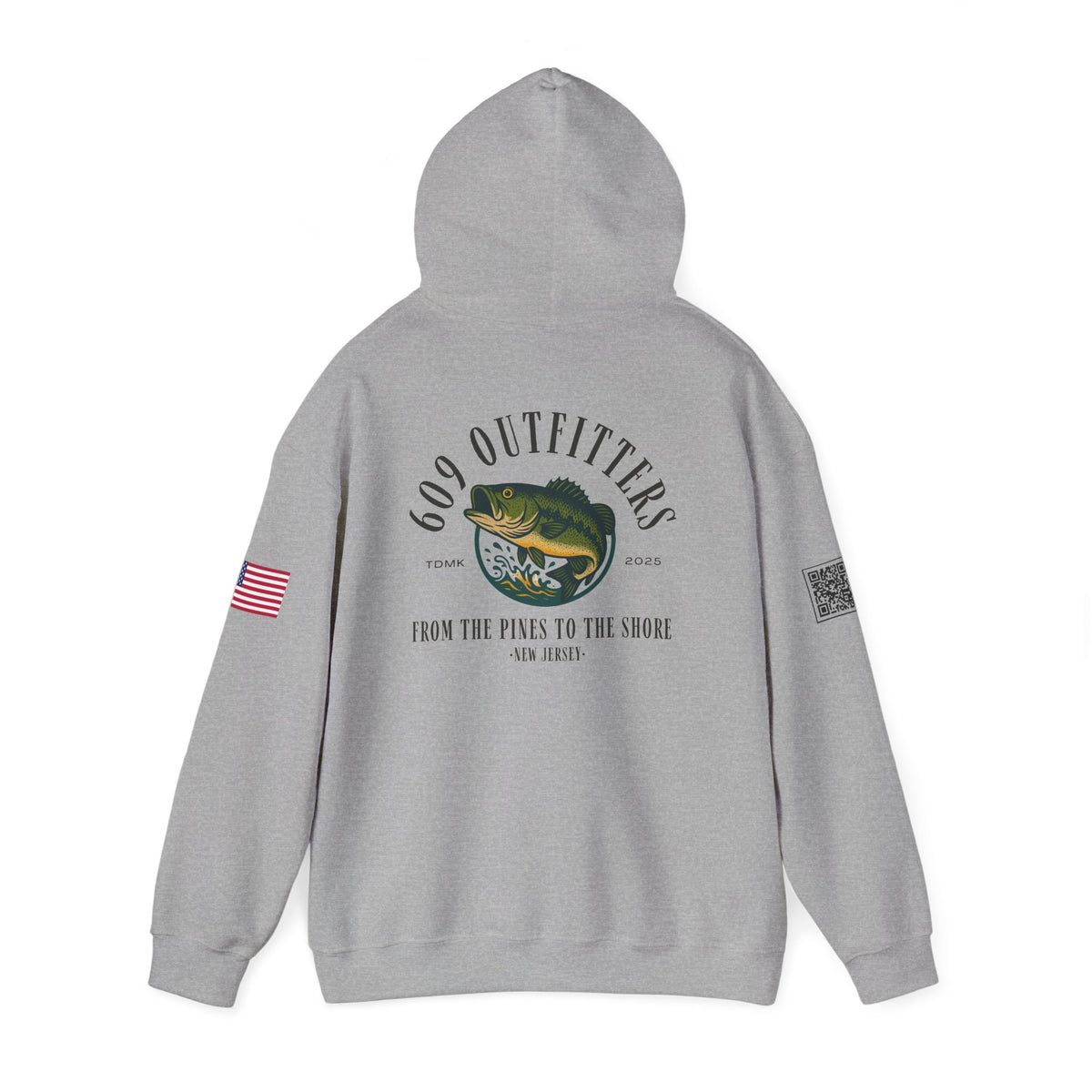 Outdoor Adventure Hoodie | 609 Fresh Water Bass