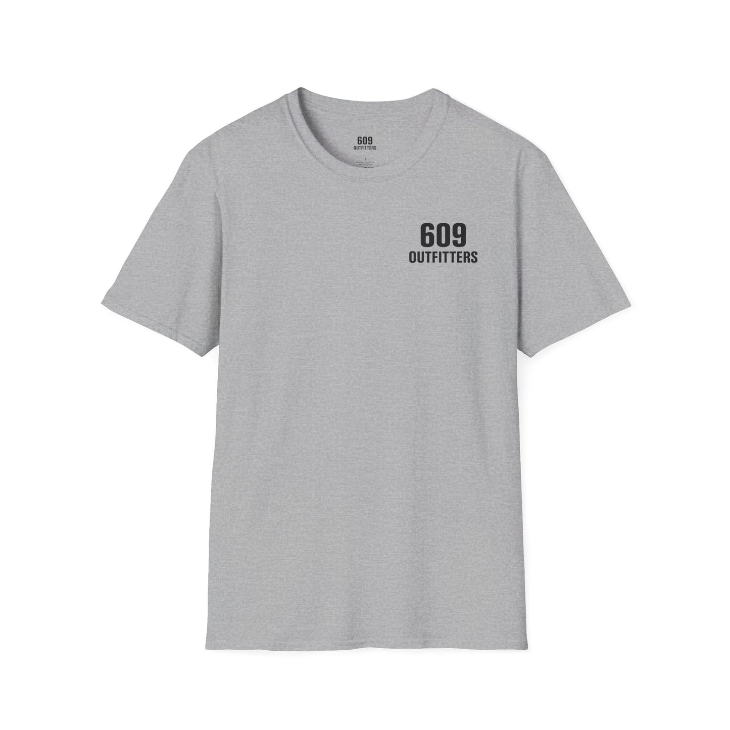 Contemporary Tee | 609 Hunting Club Grey Logo