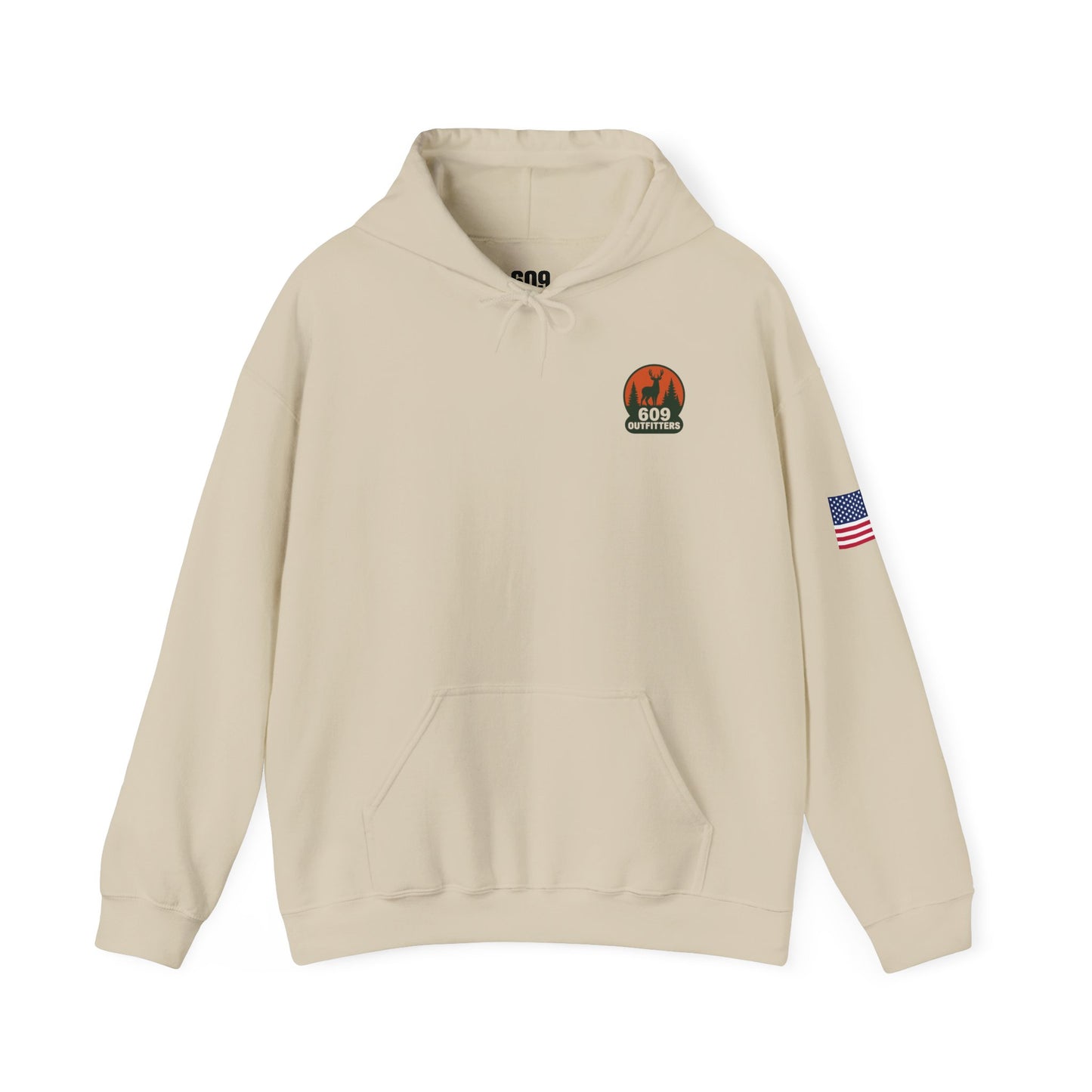 Limited Edition Outdoor Adventure Hoodie | 609 Deer Badge