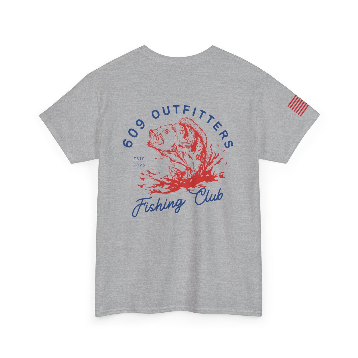 Men's Outdoor Adventure Tee | Fishing Club Gray