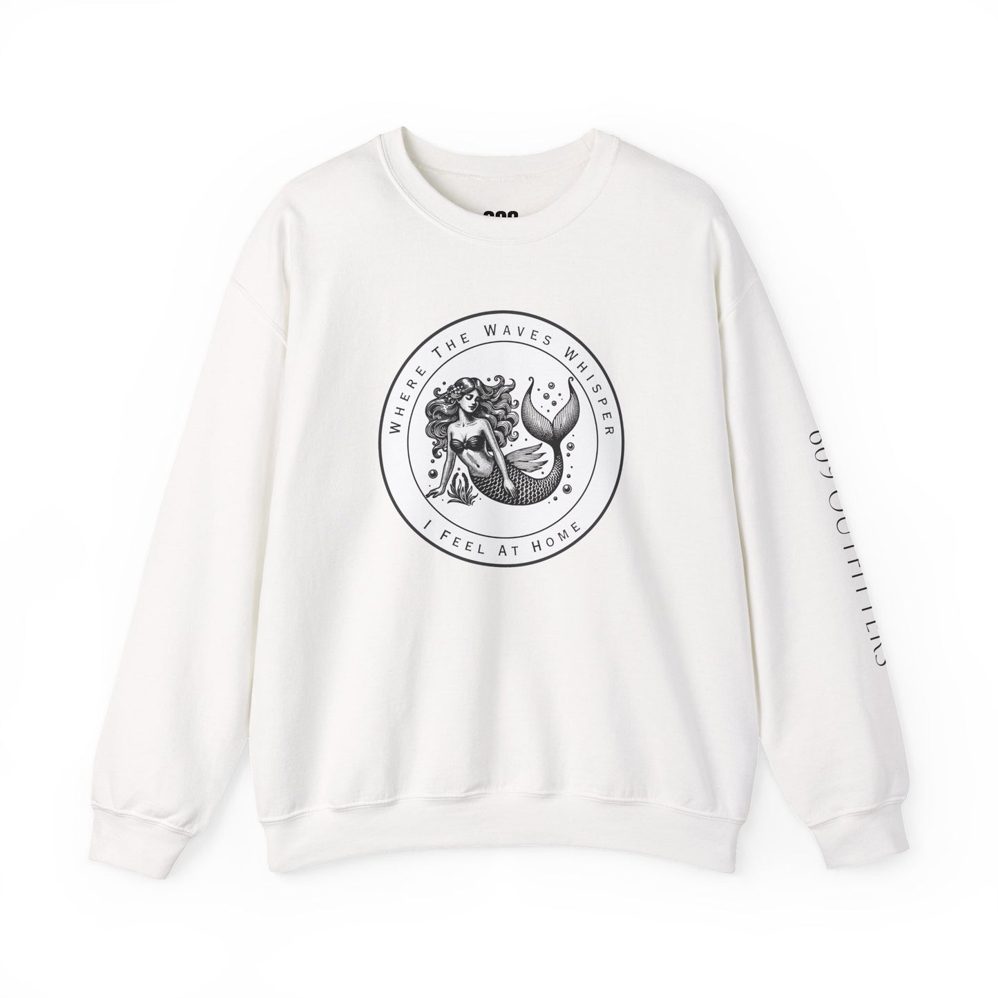 Women's Mermaid Waves Crewneck Sweatshirt