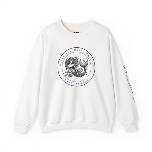 Women's Mermaid Waves Crewneck Sweatshirt