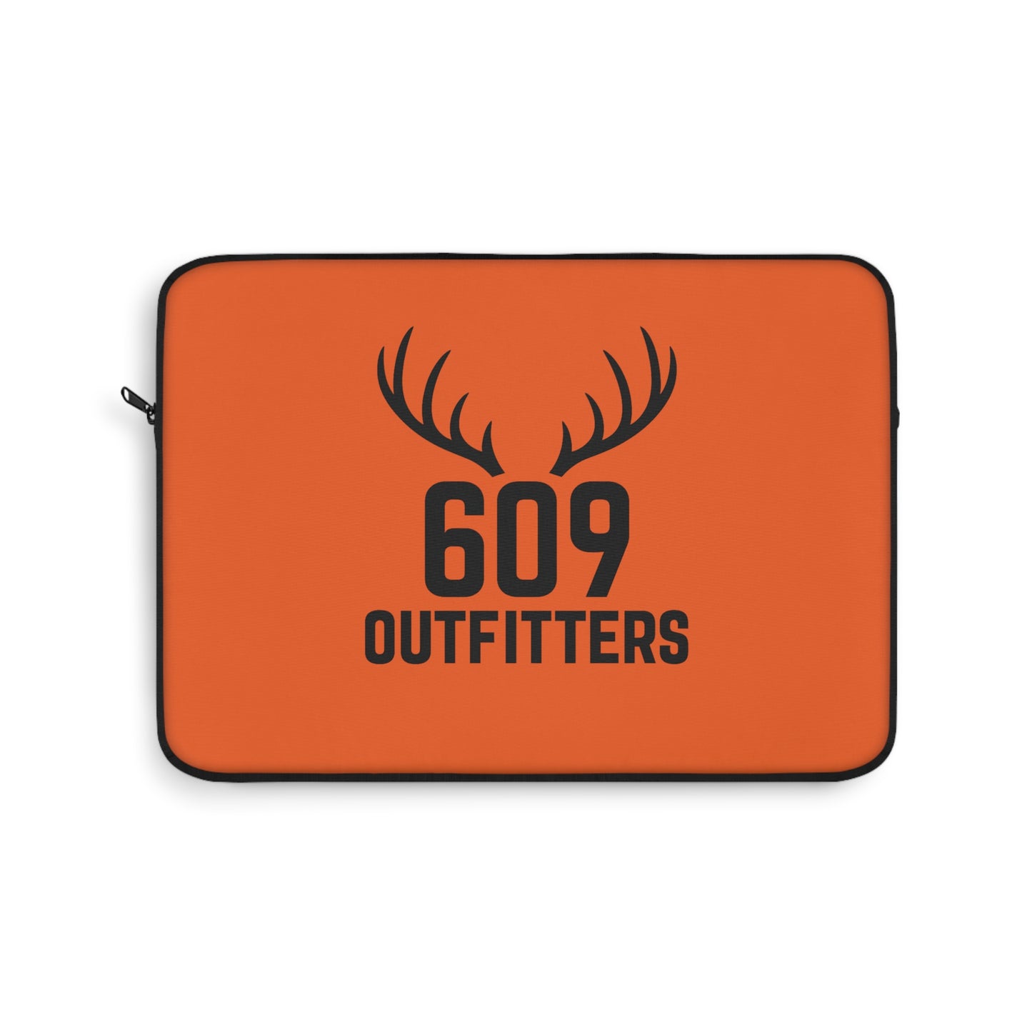 609 Outfitters Orange Hunting Laptop Sleeve | Classic Antler Logo