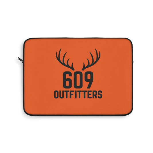 609 Outfitters Orange Hunting Laptop Sleeve | Classic Antler Logo