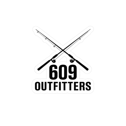 Classic Fishing Logo | Kiss-Cut Vinyl Decal Sticker