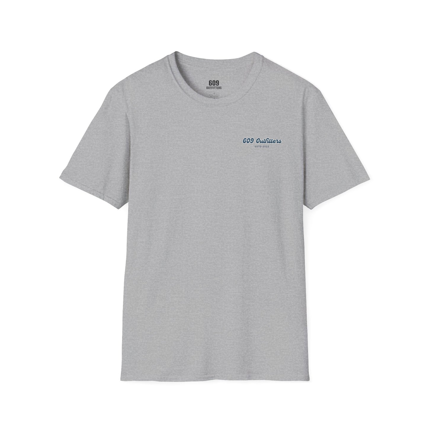 Contemporary Tee | Mens 609 Baiting Logo Gray