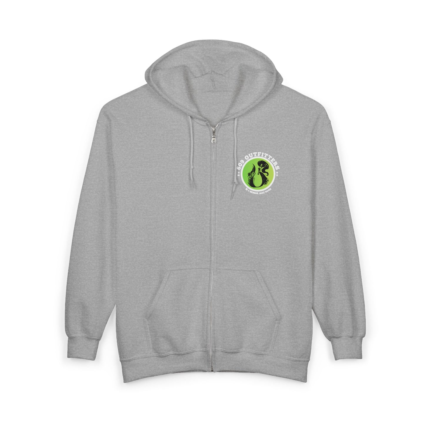 Women's 609 Mermaid Logo Full Zip Hoodie