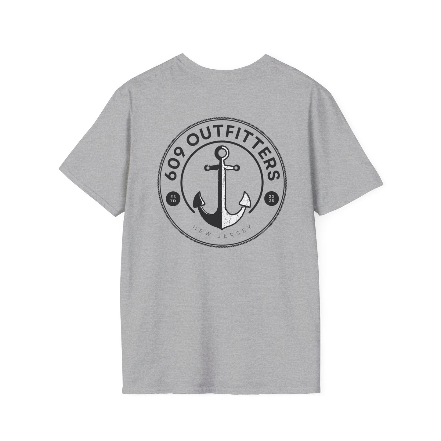 Contemporary Tee | Mens Anchorage Logo Gray