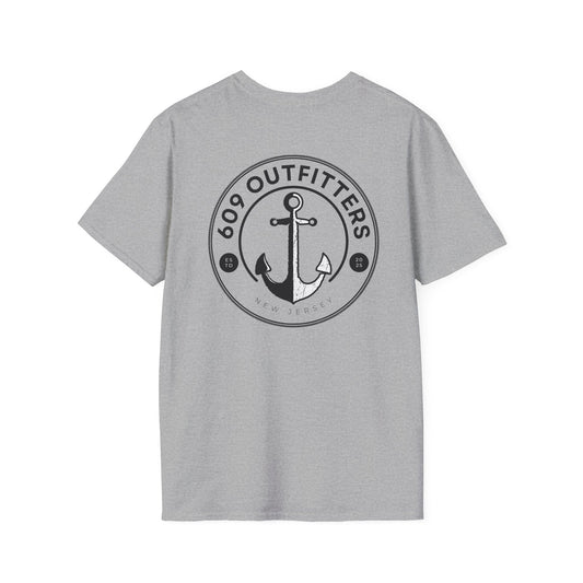 Contemporary Tee | Mens Anchorage Logo Gray