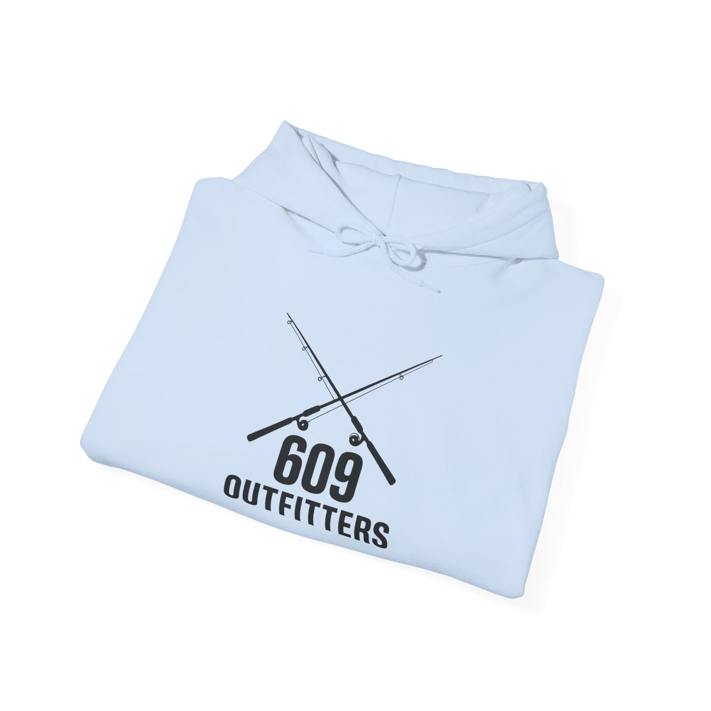 Outdoor Adventure Hoodie | Classic Fishing Rod Logo