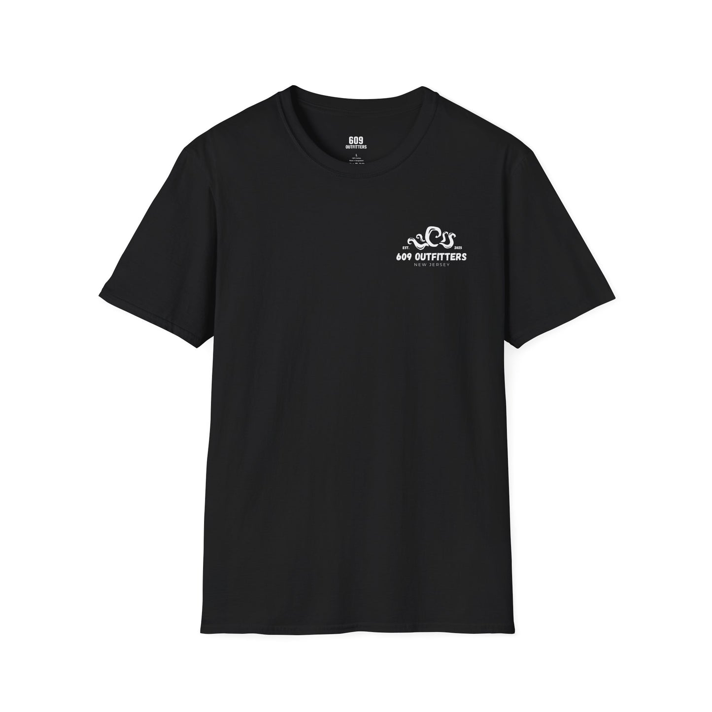 Contemporary Tee | Mens Sea Creature Logo Black