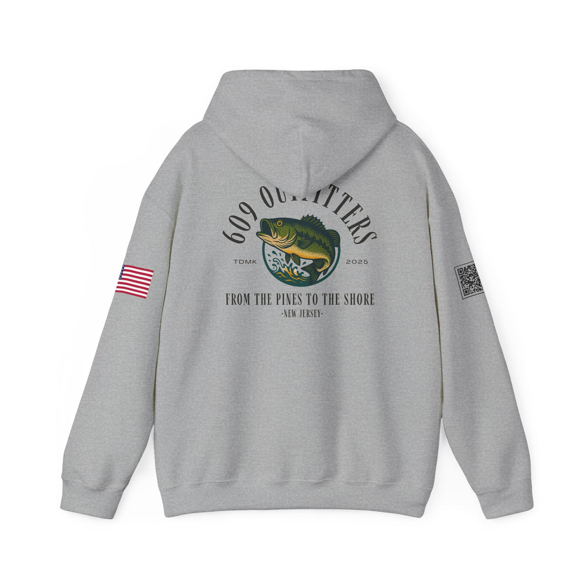 Outdoor Adventure Hoodie | 609 Fresh Water Bass