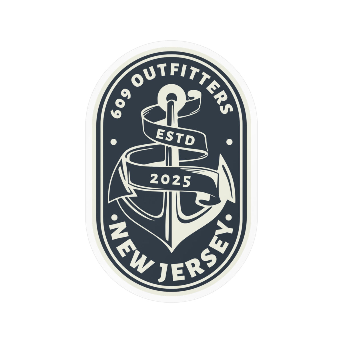 Classic Anchor Logo | Kiss-Cut Vinyl Decal Sticker