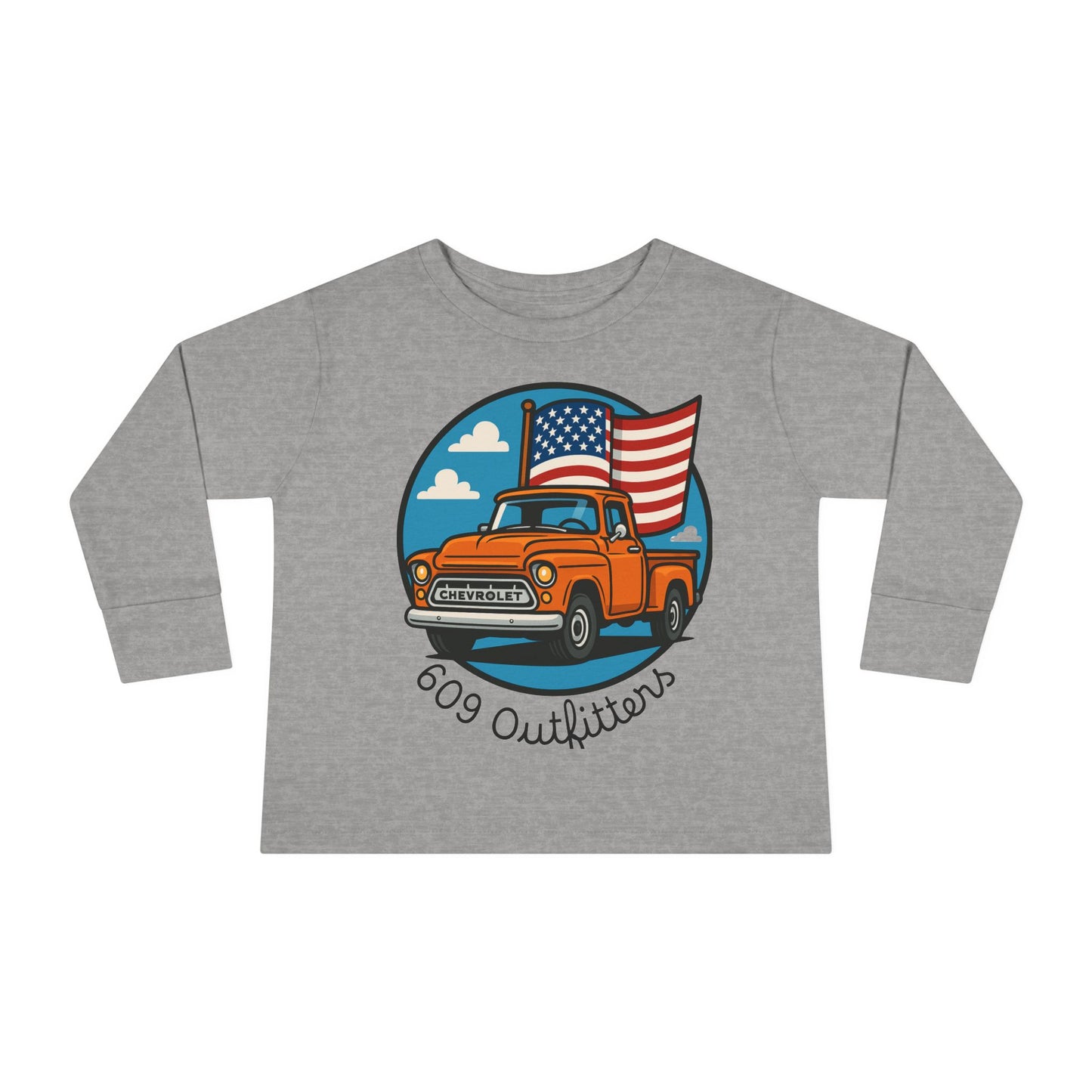 Toddler Tee | American Chevy Long Sleeves