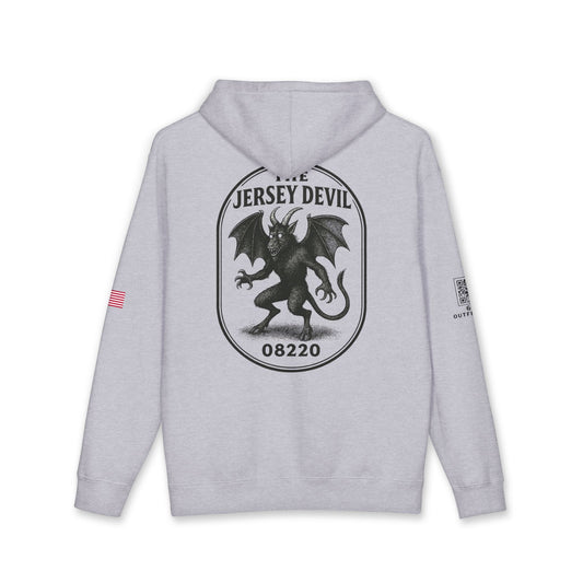 609 Outfitters Jersey Devil Hoodie | Gray Heavy Blend Pullover